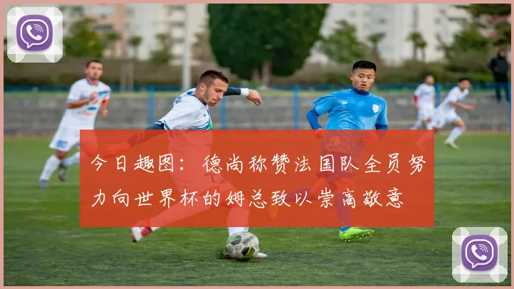 今日趣图:德尚称赞法国队全员努力向世界杯的姆总致以崇高敬意