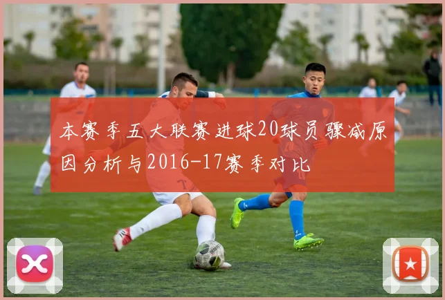 本赛季五大联赛进球20球员骤减原因分析与2016-17赛季对比